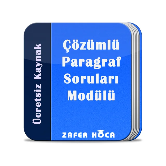 Çözümlü Paragraf Soruları Modülü — kapak