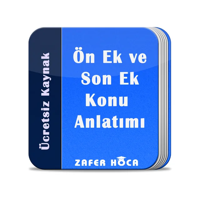 Ön Ek ve Son Ek Konu Anlatımı — kapak