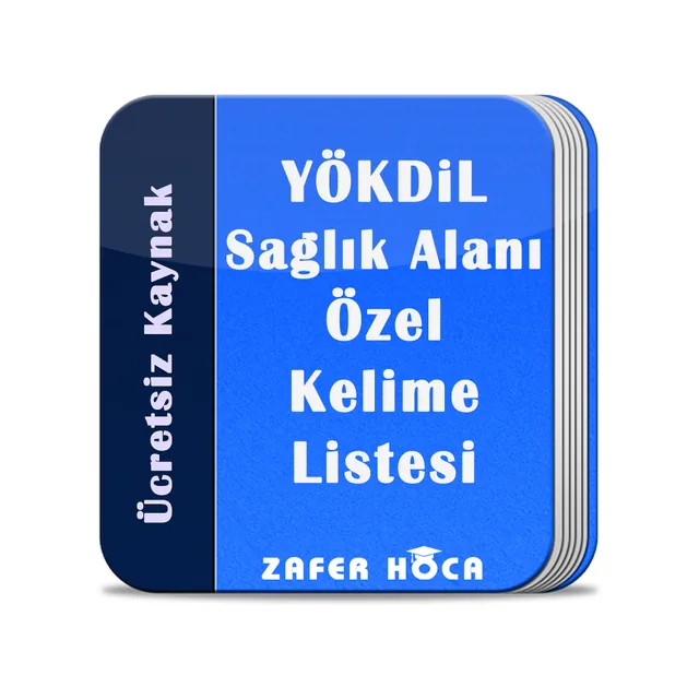 YÖKDİL Sağlık Alanı Özel Kelime Listesi — kapak